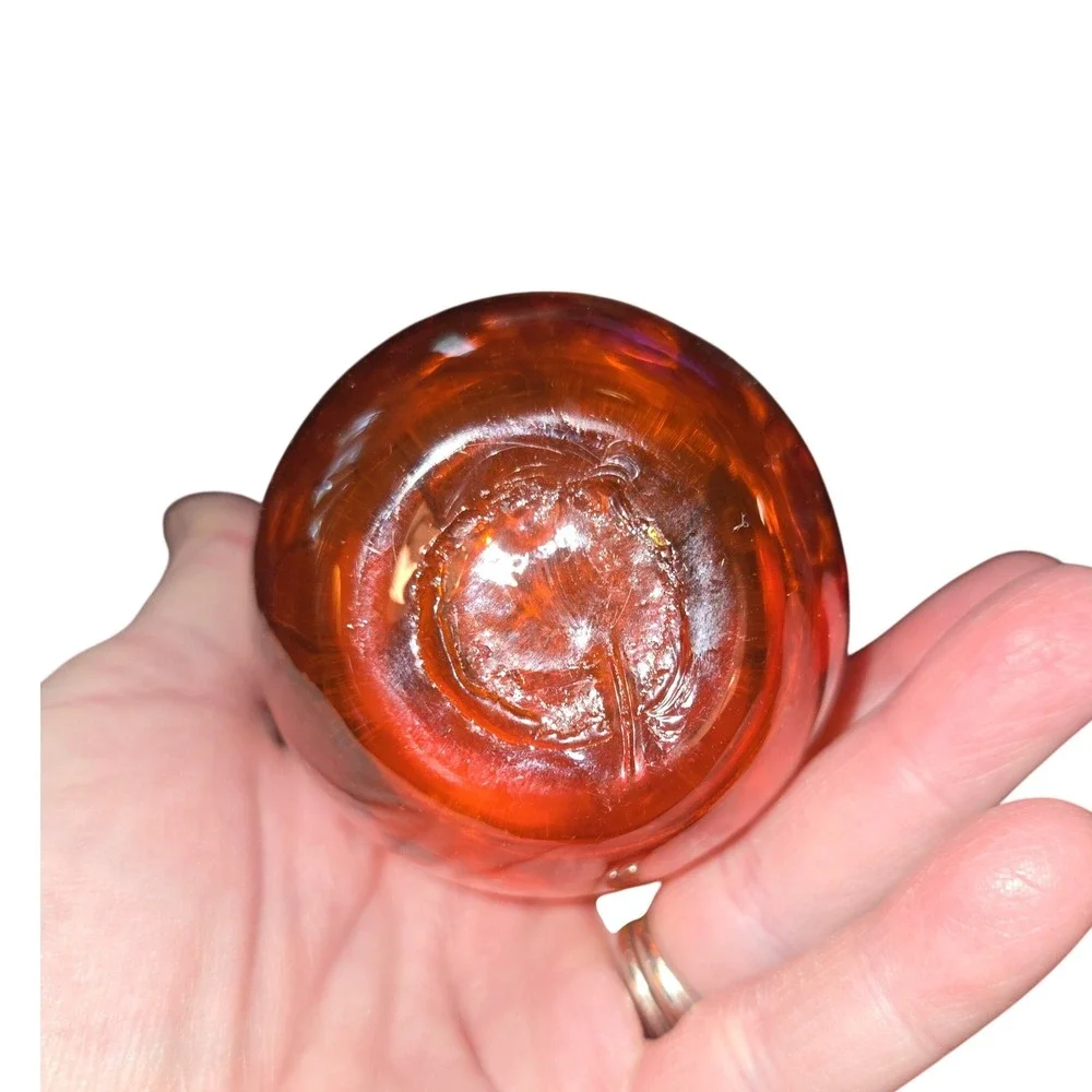 Pilgrim Glass Bud Vase 4.5